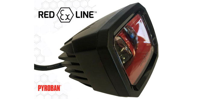 New Red Ex Line safety light from Pyroban for any ATEX zone