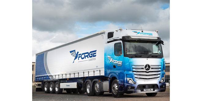 Operator adds Krone theft resistant curtainsider for busy parcel work