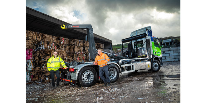 Yorkshire Recycling Firm Scores a Hattrick of Hiab Hooklifts