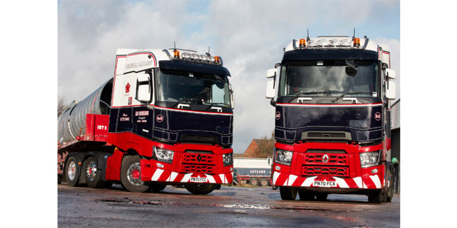 FIRST RENAULT TRUCKS FOR IAN ROBINSON TRANSPORT
