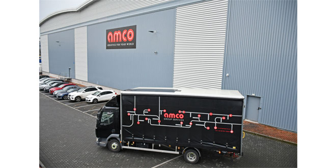 THE AMCO TRUCK FLEET TAKES SOLAR TECHNOLOGY ON THE ROAD