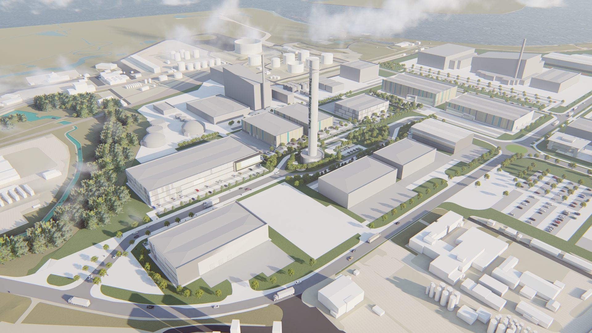 Thames Enterprise Park CGI
