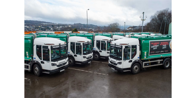 Caerphilly County Borough Council replaces over 300 vehicles