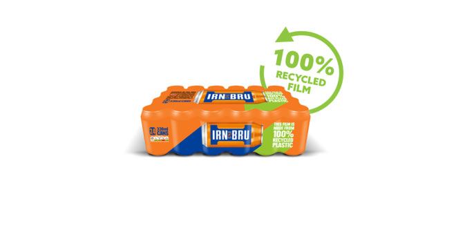 IRN-BRU maker announces new 100% recycled wrap