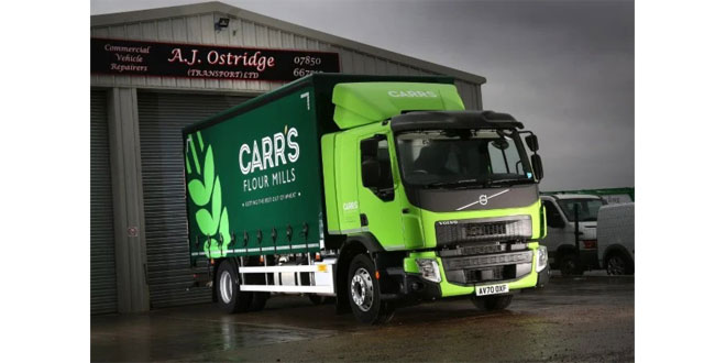 PROVEN RELIABILITY SECURES REPEAT ORDER FOR AJ OSTRIDGE TRANSPORT