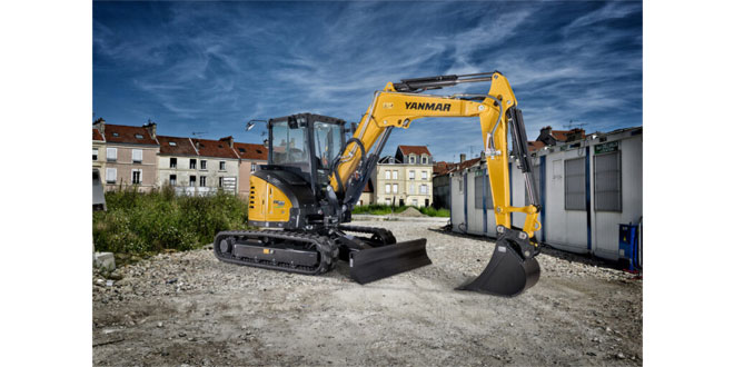 The Yanmar ViO50-6B power and durability for urban worksites