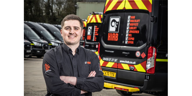 HIAB STRENGTHENS SERVICE SUPPORT FLEET WITH 12 BESPOKE VANS