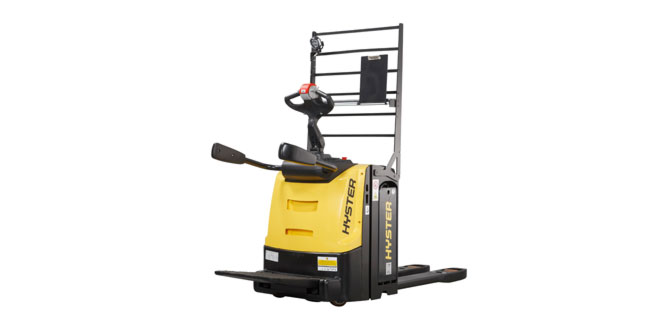 NEW HYSTER® PLATFORM PALLET TRUCKS LITHIUM-ION READY