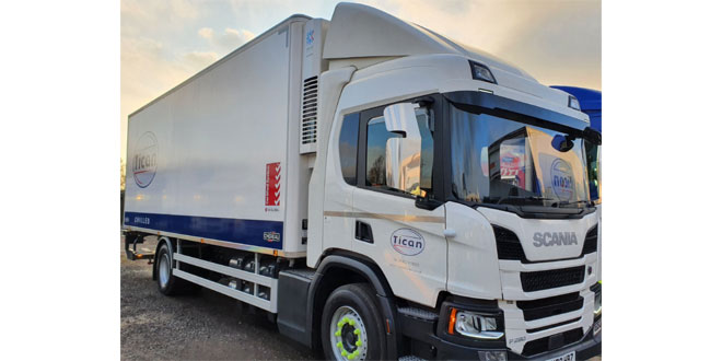 Tican Chilled switches to diesel-free refrigeration for sustainable green fleet initiative
