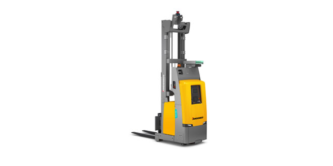 Jungheinrich presents its newest automated guided vehicle for high lift deployment at INNOVATIONS & HIGHLIGHTS 2021