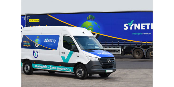 SYNETIQ marks World Environment Day by unveiling latest EV delivery van