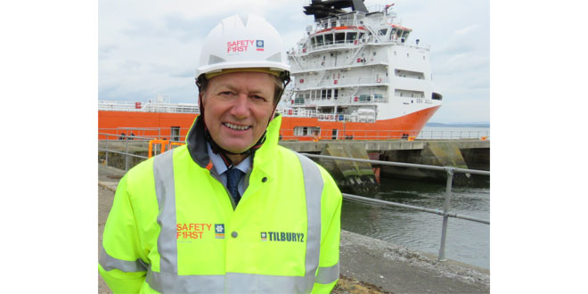 Charles Hammond OBE, Group Chief Executive of Forth Ports