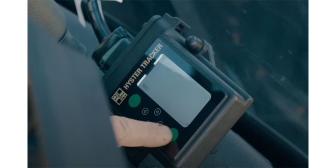 Hyster Telematics keeps lift truck drivers on track for heavy metal handling