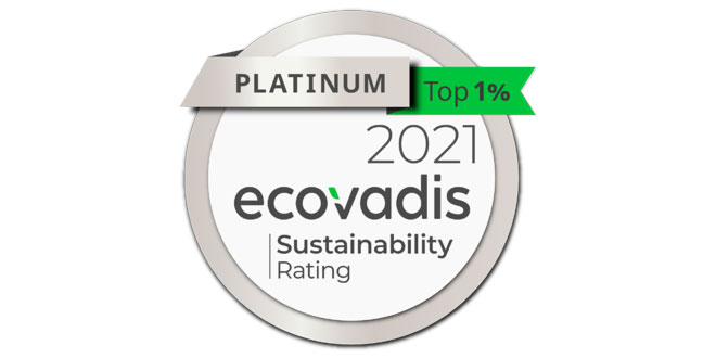 DS Smith awarded Platinum rating from EcoVadis