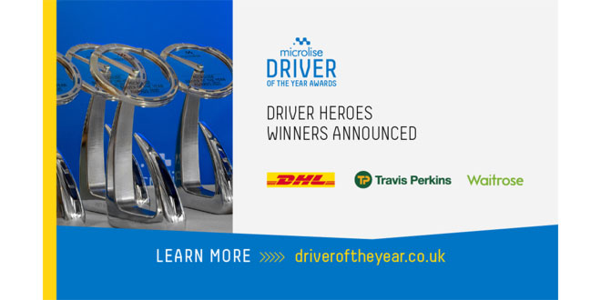 Driver Heroes In The Microlise Driver of The Year Awards 2021 Named