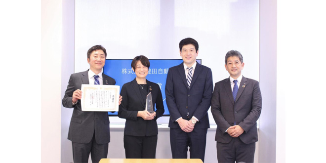Camso Japan Receives Toyota President’s Award