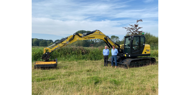 GDR Sales takes delivery of UK’s first Yanmar SV120