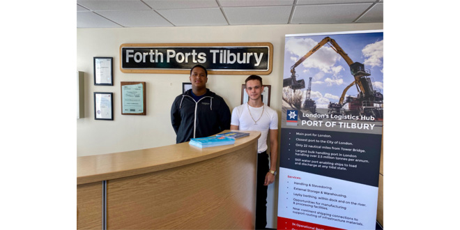 Gateway Academy Competition Winners now join the Engineering team at The Port of Tilbury