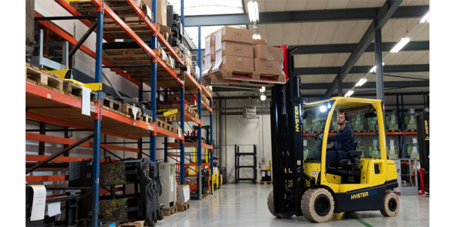 HYSTER® INTEGRATED LITHIUM-ION FORKLIFTS GET TOUGH ON INDUSTRY CHALLENGES