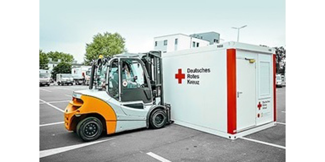 Hamburg-based intralogistics company STILL and their employees provide support to flood victims