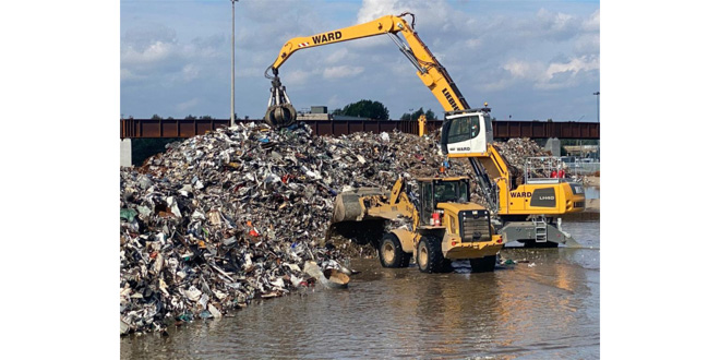 Metal Recycling and waste management specialist Ward has opened a new rail connected metal processing site in Barking
