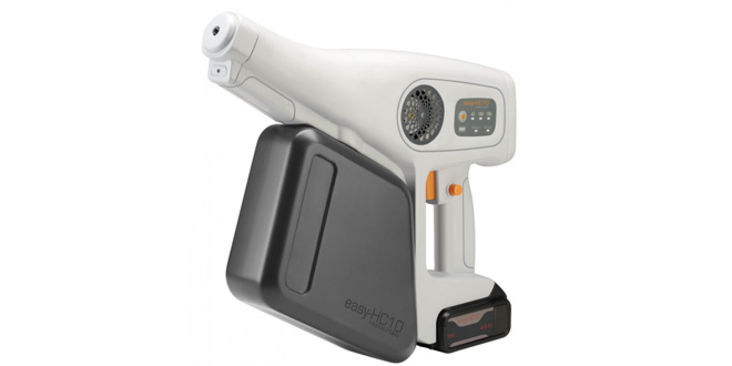 Revolutionary new Vapourtec sprayer instantly turns saltwater into powerful disinfectant