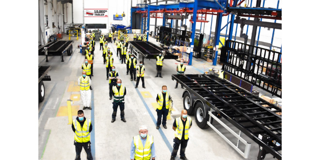SDC Trailers marks 10,000th trailer milestone at new production facility