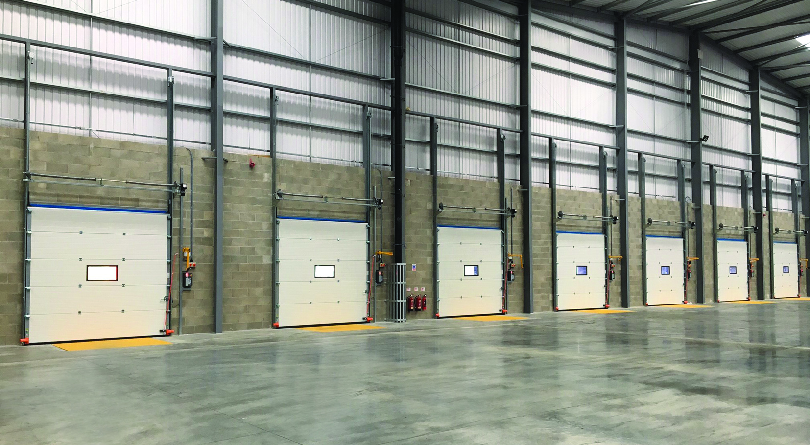 Stertil loading bay equipment at Integrated Third Party Logistics