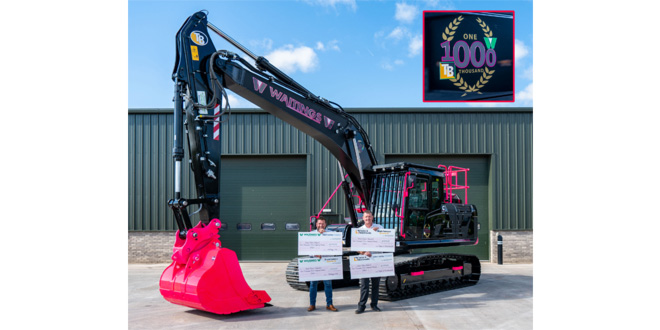 Taylor & Braithwaite’s 1000th Hyundai machine sale results in £10K charity donation