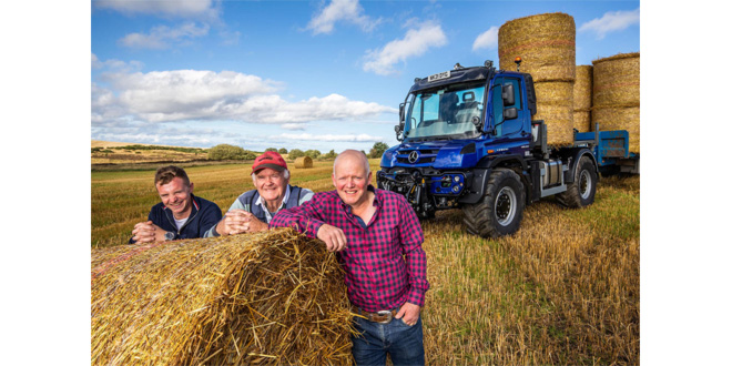 Whatever the task, Brian’s multi-role Mercedes-Benz Unimog from Lloyd Ltd has it covered