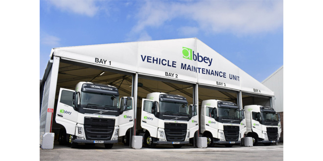 Abbey Logistics takes the Freeway Fleet Systems to improved vehicle reliability and utilisation