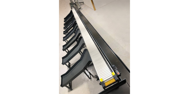 Axiom GB launches the high speed MSS sliding shoe sorter