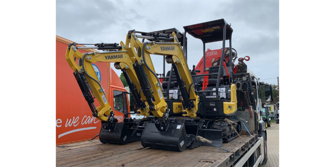 Earlcoate Construction invests in new Yanmar excavators