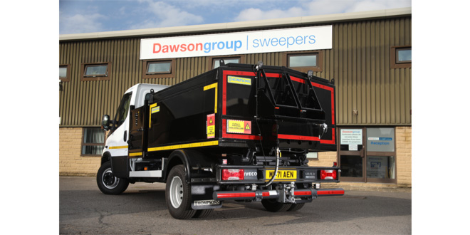 IVECO Daily 7-Tonne ‘hotbox’ paves the way for Dawsongroup Sweepers