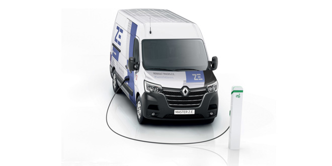 Increased range for the All-Electric Renault Trucks Master Z.E.