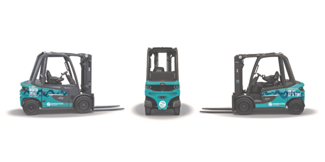 Linde Material Handling secures a contract for 5 new X20-X35 electric forklifts with Sherbourne Recycling plant
