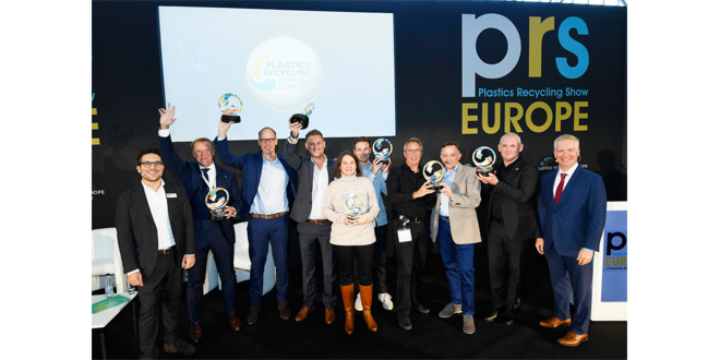 Winners of The Plastics Recycling Awards Europe 2021 announced at PRSE