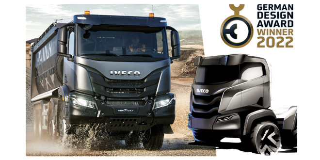 IVECO T-WAY wins prestigious German Design Award