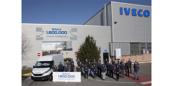 IVECO celebrates production of the 1,600,000th Daily vehicle at its historic Suzzara plant