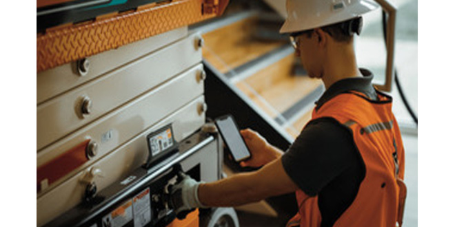 JLG® DaVinciGO App provides Phone-Enabled Diagnostics