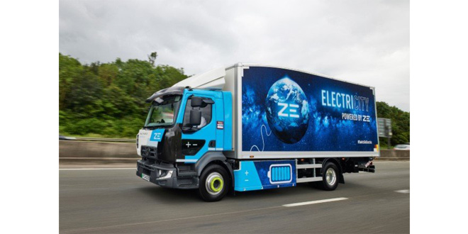 Renault Trucks D16 Z.E. awarded at Irish Green Commercial Awards 2022