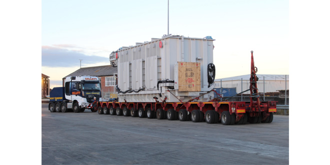 180 tonne Super Grid Transformers delivered to Neart na Gaoithe Wind Farm