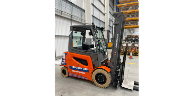 IRN-BRU manufacturer AG Barr goes electric with Jungheinrich