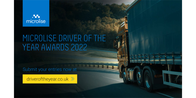Microlise Driver of the Year 2022 open for nominations