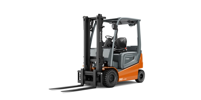 Toyota’s new electric counterbalance range