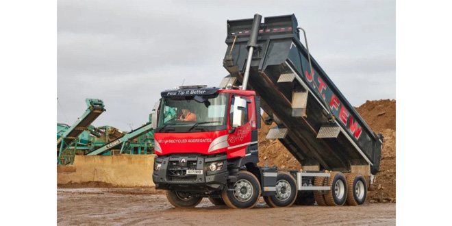 Chosen FEW Four more Renault Trucks C Tippers for J T FEW Plant Hire Ltd