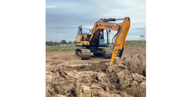 Hyundai HX140LC is first choice for Billericay Operator Training Firm, Industrial Training Services