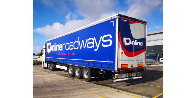 New Krone curtainsiders for Online Group