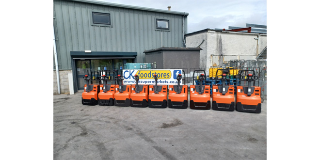 ‘Second life’ forklift fleet is first choice for CK Food Services