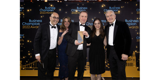 DPD named Sustainable Business of the Year at Business Champion Awards